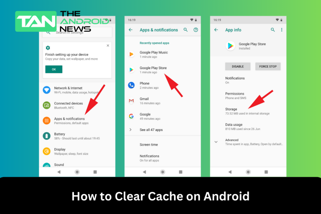 How to Clear Cache on Android